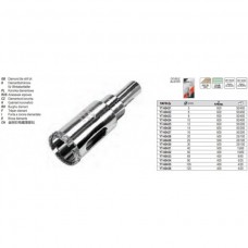 Carota diamantata 20 mm pentru placi ceramice Yato..